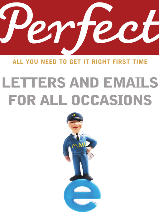 Title details for Perfect Letters and Emails for All Occasions by George Davidson - Available